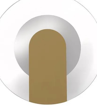 Searchlight 95410GO - LED стенно осветително тяло TARGET LED/7W/230V златно