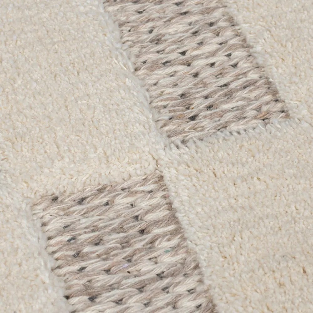 Сиво-бежов килим подходящ за пране 78x150 cm Marlowe – Flair Rugs