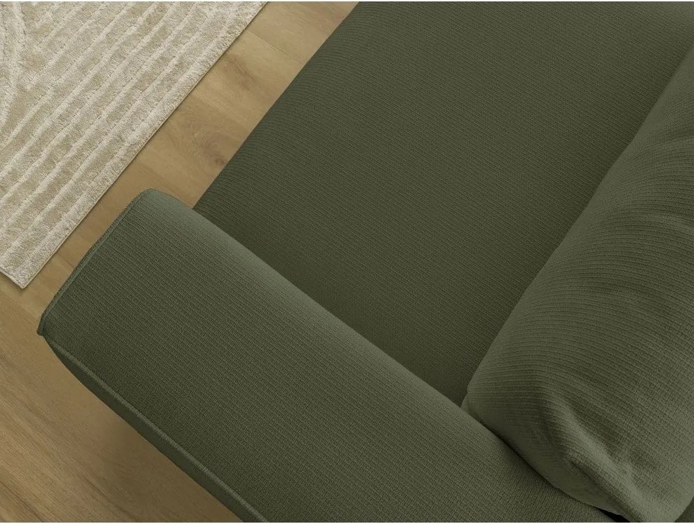 Зелен сгъваем/с място за съхранение диван 265 cm Ezechiel – Bobochic Paris