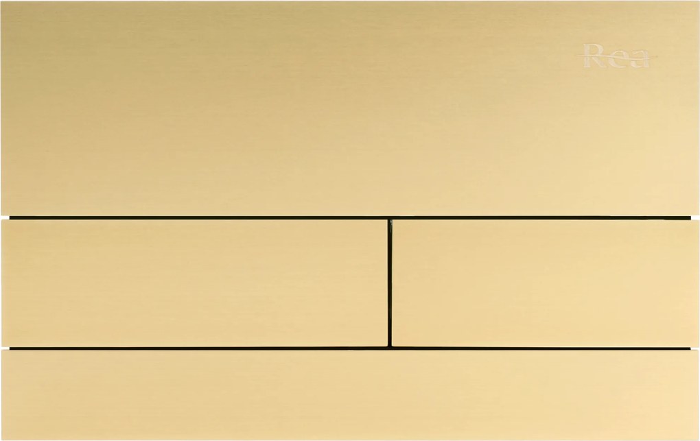 Комплект Структура за Вграждане за WC Slim 024N с Бутон T Brush Gold