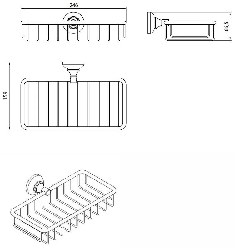 държач за гъба Performa Victoria