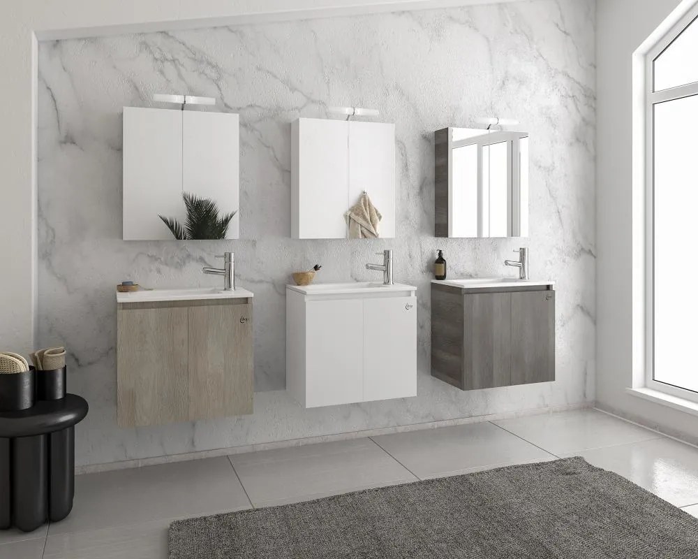 Комплект за баня Drop Verona 55 slim-Leuko