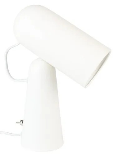 Бяла настолна лампа Vesper - White Label