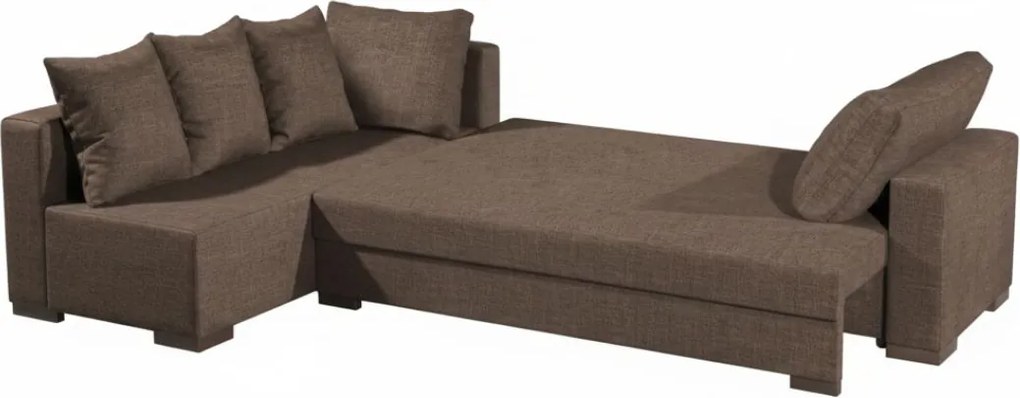 Ъгъл диван Trendy-Right-265φ 165β cm.-Chocolate