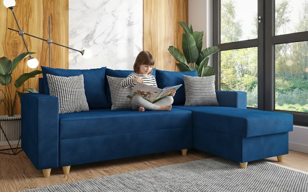 Разтегателен ъглов диван Фабиола