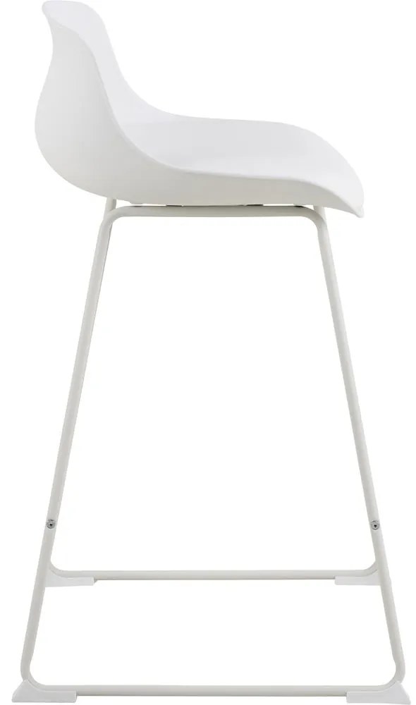 Бял бар стол (височина на седалката 66 cm) Tina – Actona