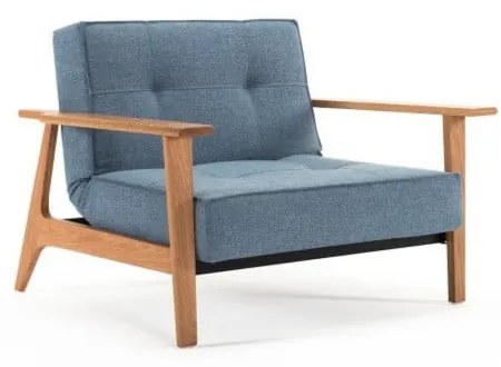 Светлосин стол Innovation Splitback Frej Mixed Dance Light Blue