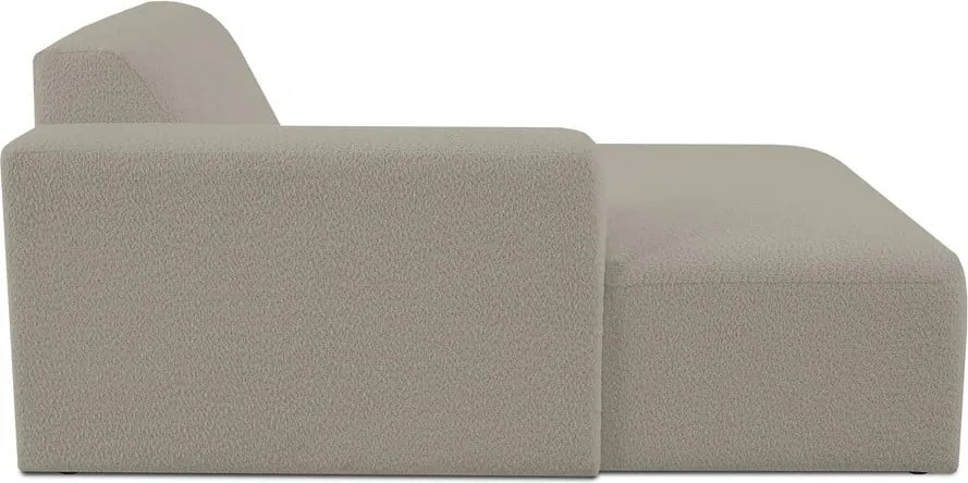 Светлокафяв модулен диван от букле (ляв ъгъл) Roxy – Scandic