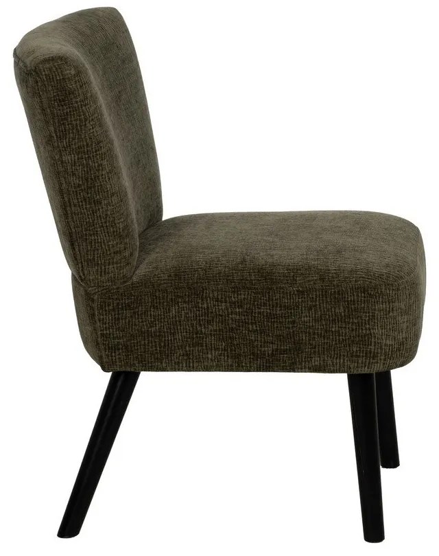 Зелено шенилово кресло – Ixia