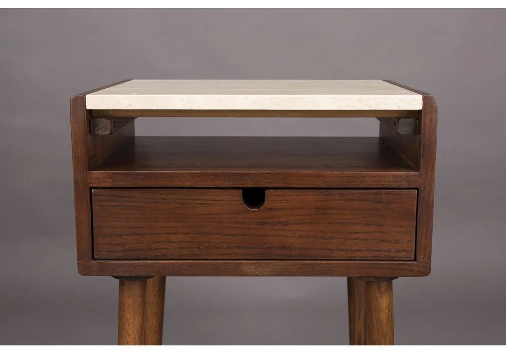 Кафяво нощно шкафче Arda – Dutchbone