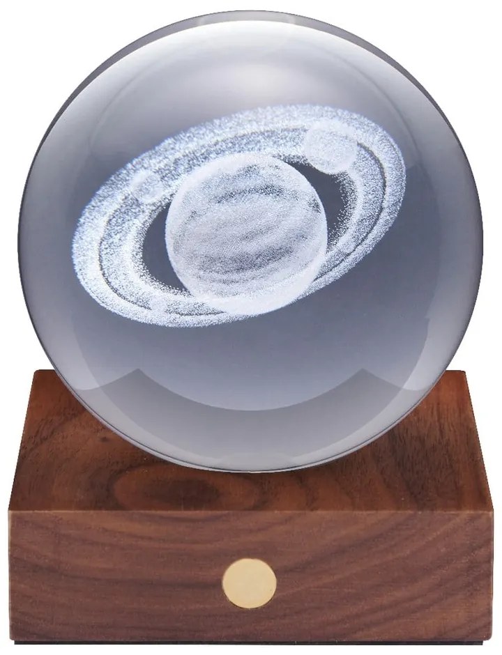 Тъмнокафява светлинна декорация с USB Amber – Gingko