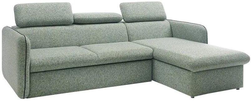 Ъглов диван Leone-Right-Gray Light