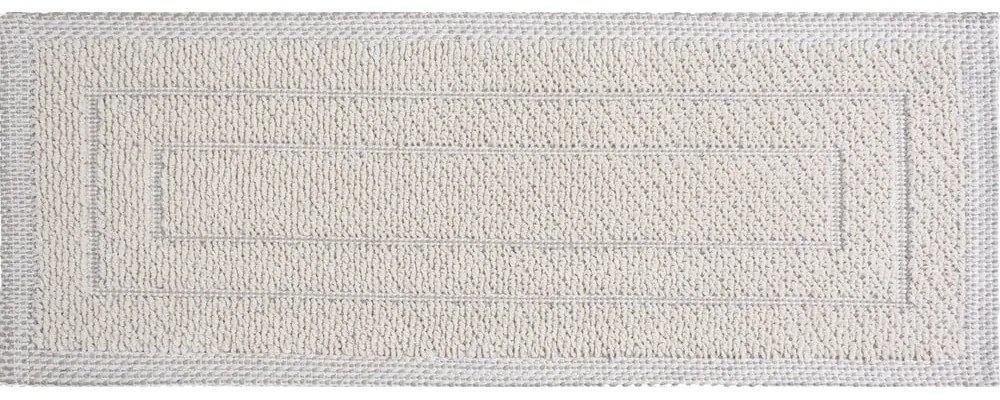 Кремави памучни килими за стълби в комплект от 16 бр. 25x65 cm Tablo Krem – Vitaus