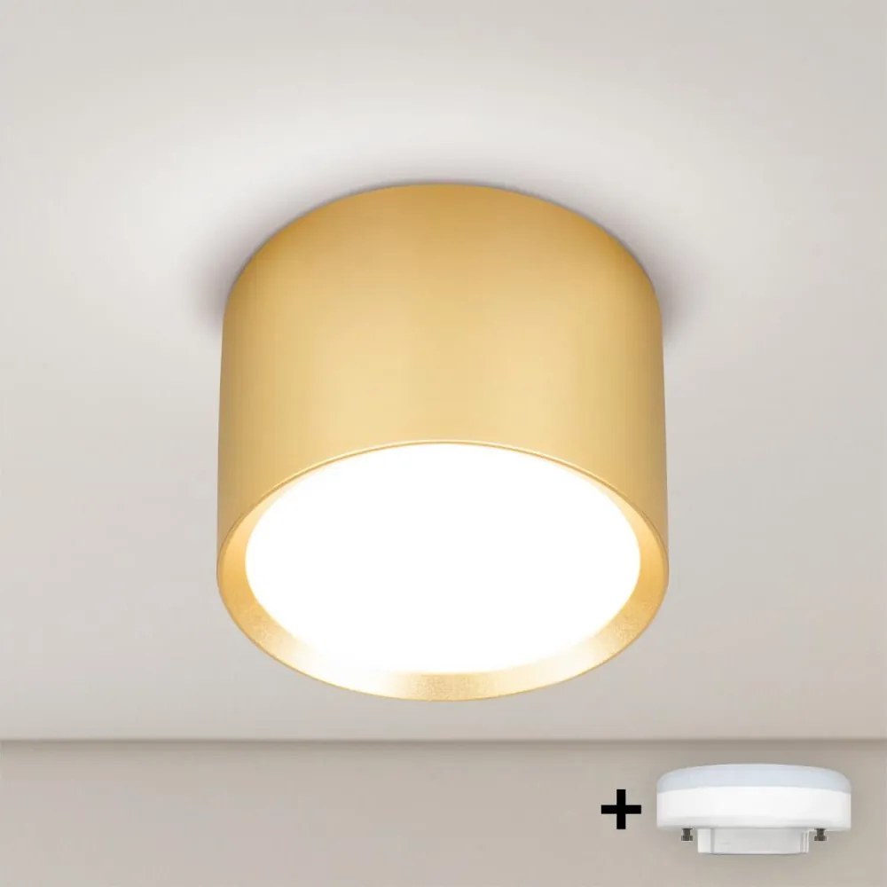 BRILAGI - LED Точково осветително тяло SMOOTH 1xGX53/15W/230V 60x82 mm златисто