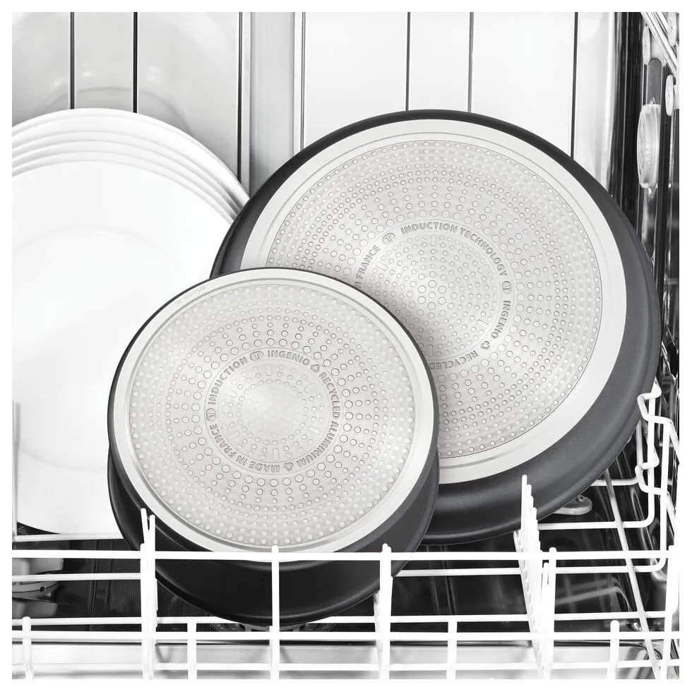 Алуминиев тиган с незалепващо покритие/с подвижна дръжка ø 26 cm INGENO Eco Resist L3979302 – Tefal