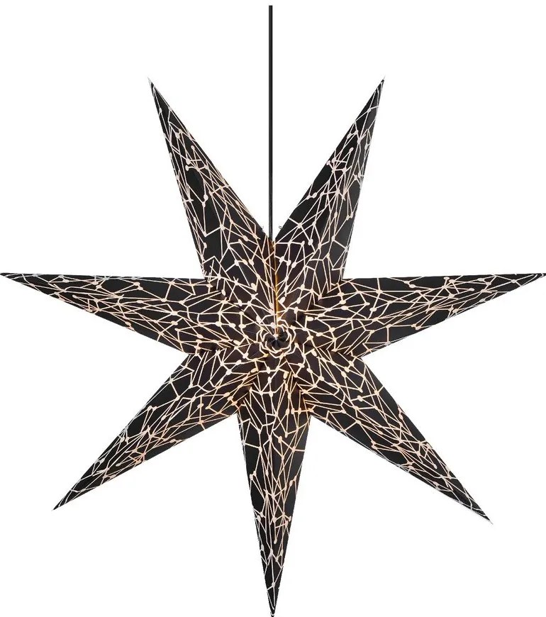 Черна коледна светлинна украса Karla – Markslöjd