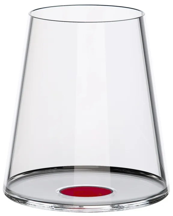 Комплект 2 бр кристални чаши за червено вино Trebonn SplitGlass 2025111, 450 мл, Ø9.2x10.5 см, Модулна система, Червен