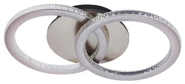 Searchlight 37122CP-LED плафон с димер ТЕХНИЧЕСКИ ХАРАКТЕРИСТИКИ LED/24W/230V 3000K 25x42,5 cm