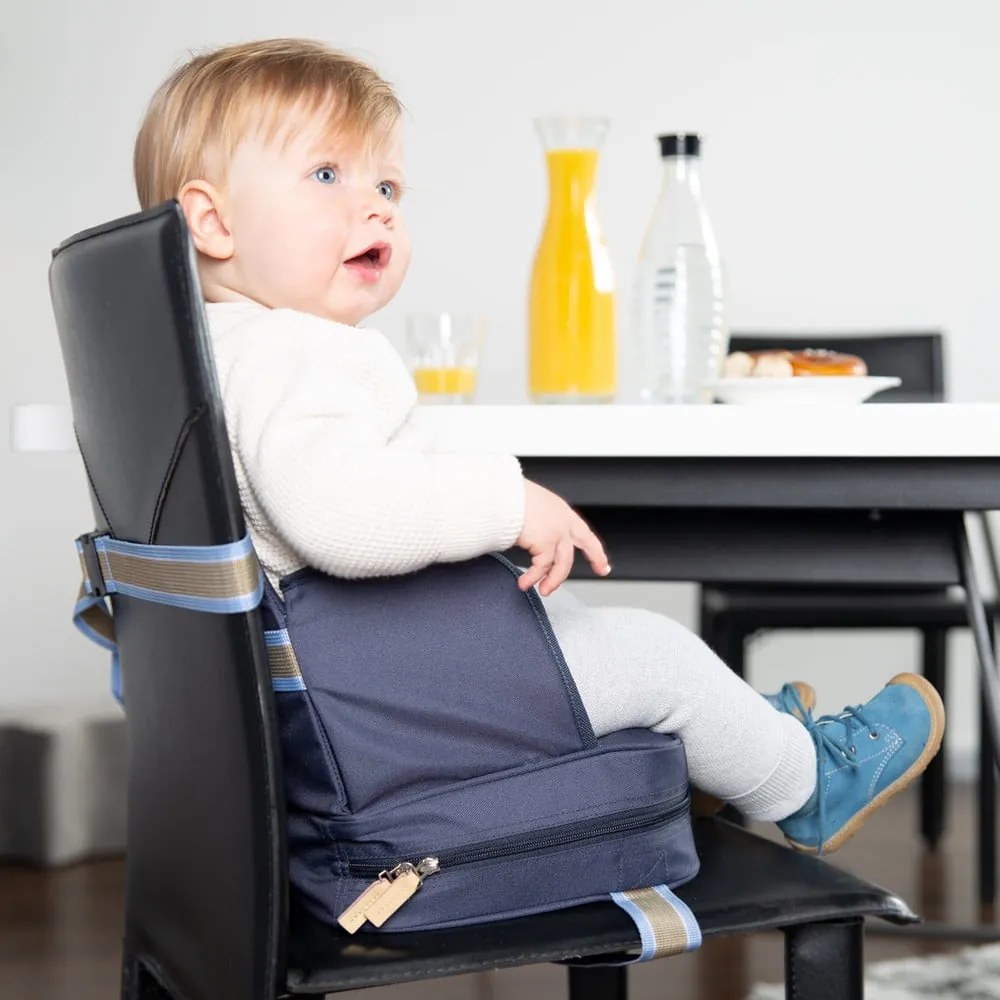 Тъмносиня детска седалка Booster Seat – Roba