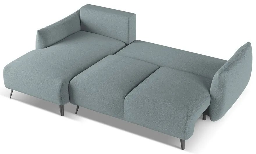 Светлосин ъглов диван (ляв ъгъл) Malie – Makamii