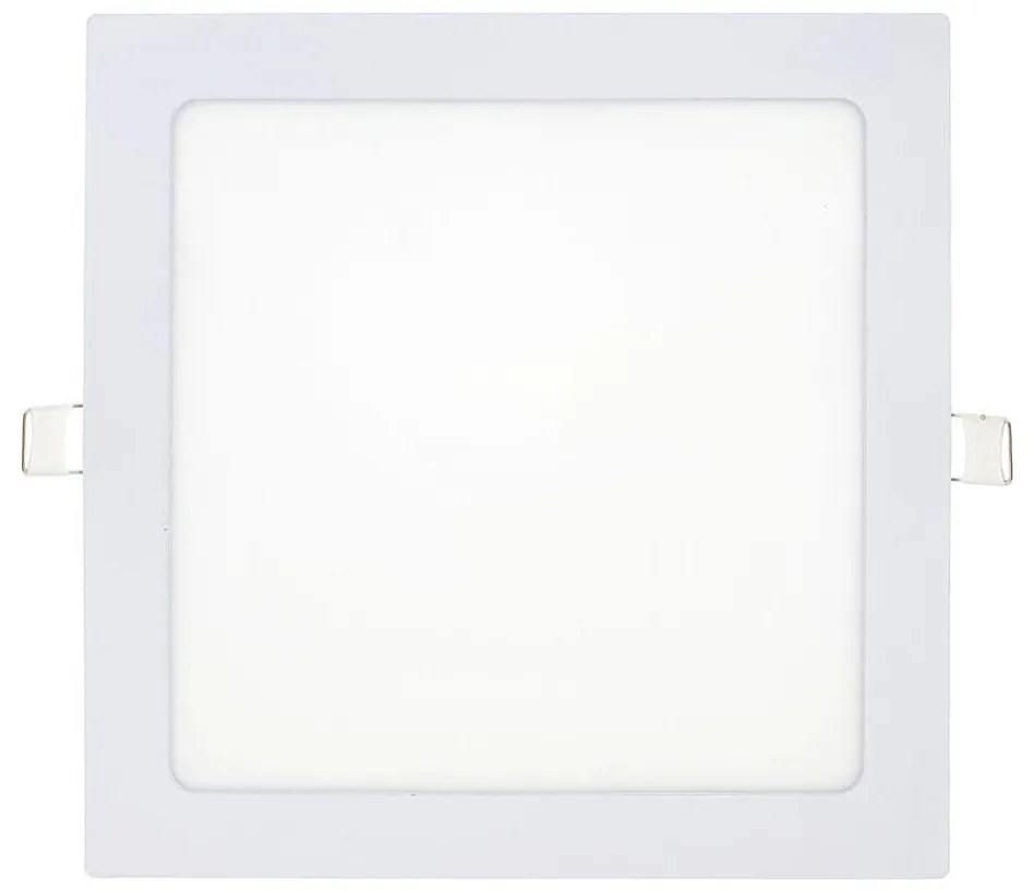 LED Лампа за окачен таван SQUARE LED/18W/230V 6500K 22x22 см бял