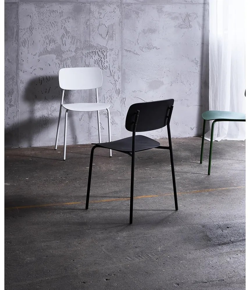 Черни трапезни столове в комплект от 2 бр. Kirkland – Unique Furniture