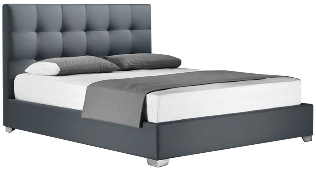 легло Ikelos Marty-Ecru-90 x 200-With Кутия за съхранение