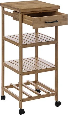 Кухненска количка 5five Linha, Малка, Бамбук