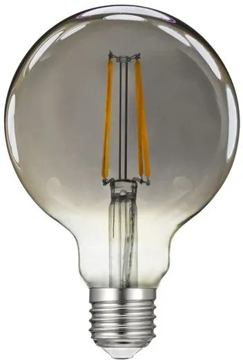 Лампа LED Filament E27 G95 8W 2700K Dimmable Smoky