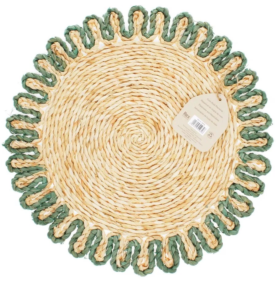 Подложка за хранене от царевични люспи ø 38 cm Corn Husk – Rex London