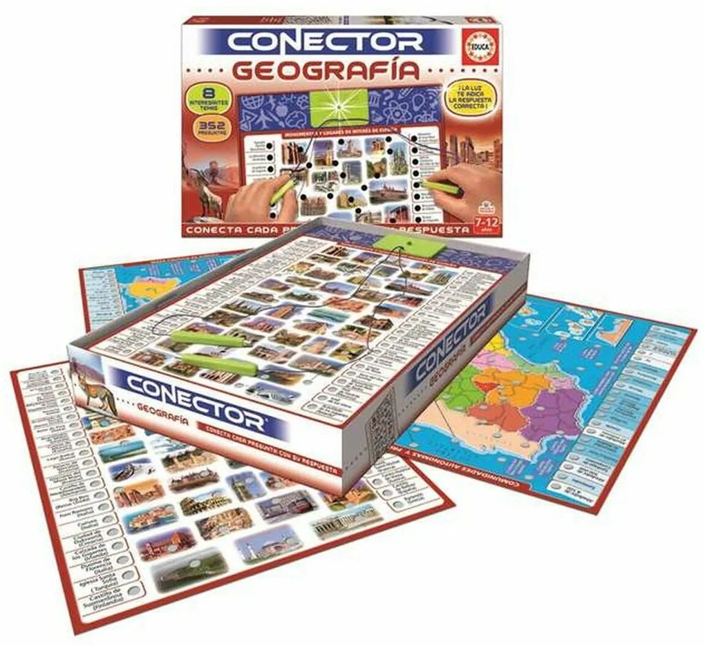 Образователна Игра Educa Conector География, карти и атлас