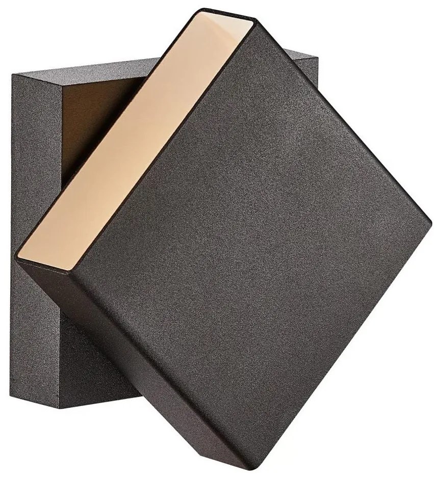 Nordlux - димируемо LED стенно осветително тяло TURN LED/13,8W/230V черно