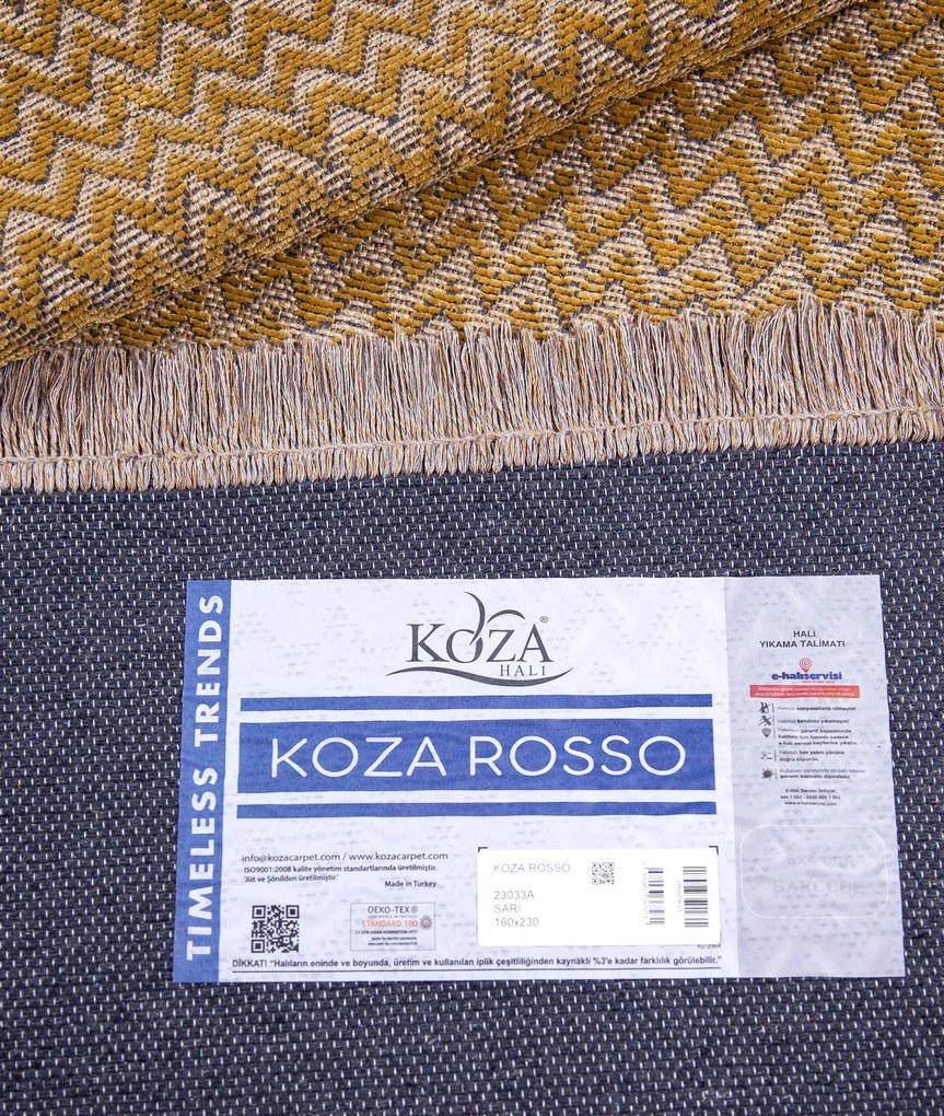 Килим (160 x 230) 23033A - Жълто