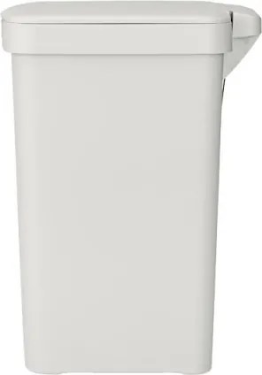 Кош за боклук с педал Brabantia StepUp 1008480, 16 л, Екологични материали, Голям отвор, Светлосив