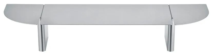 Стенен рафт от неръждаема стомана в матово сребрист цвят 80 cm Oru – Blomus