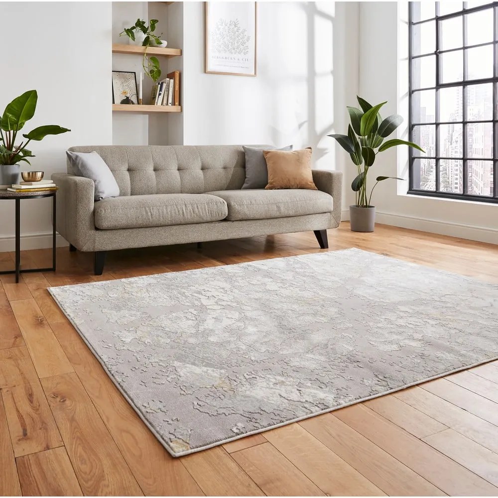 Сив/златист килим 220x160 cm Apollo - Think Rugs