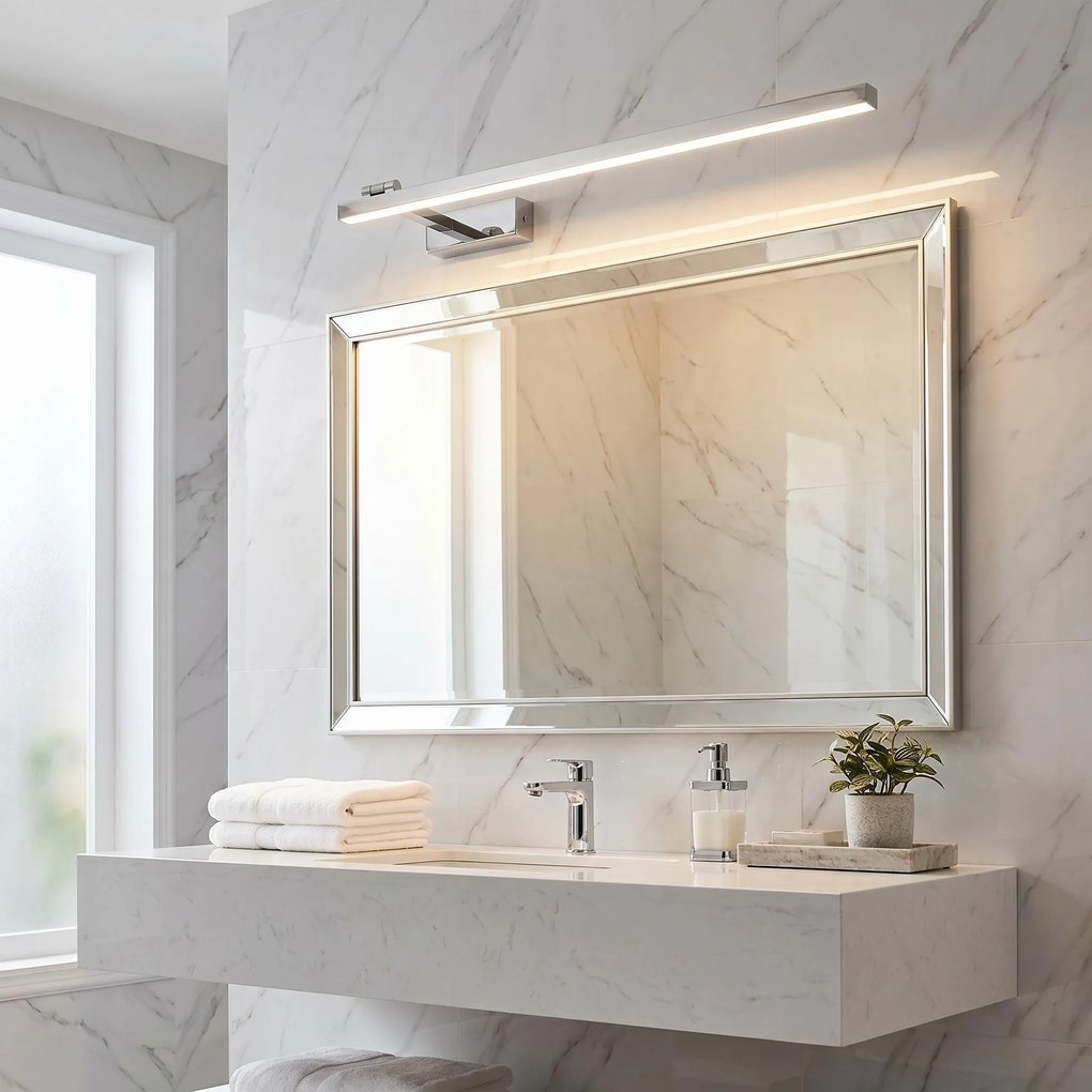 LED аплик за баня SWE030-1W 80cm CHROME
