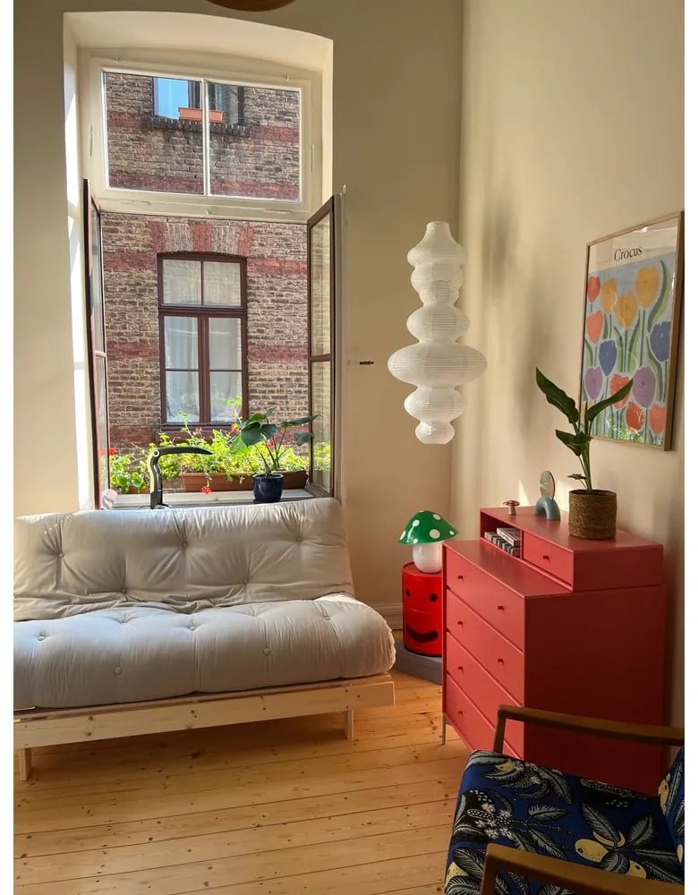 Кафяв разтегателен диван 160 cm Roots - Karup Design