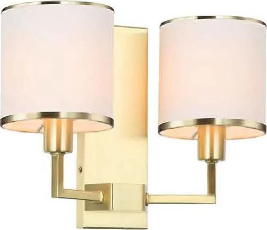 Open Design OR81503 - Стенна лампа CASA 2xE14/12W/230V месинг/крем