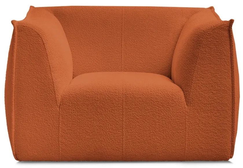 Оранжево кресло от прежда с примки от букле Giorgia – Bobochic Paris