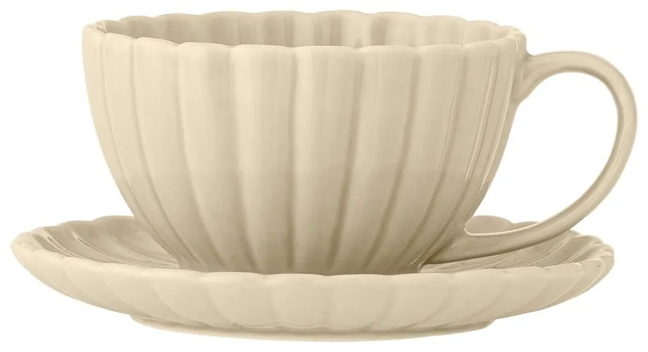 Бежова глинена чаша за капучино 220 ml Latina – Bloomingville