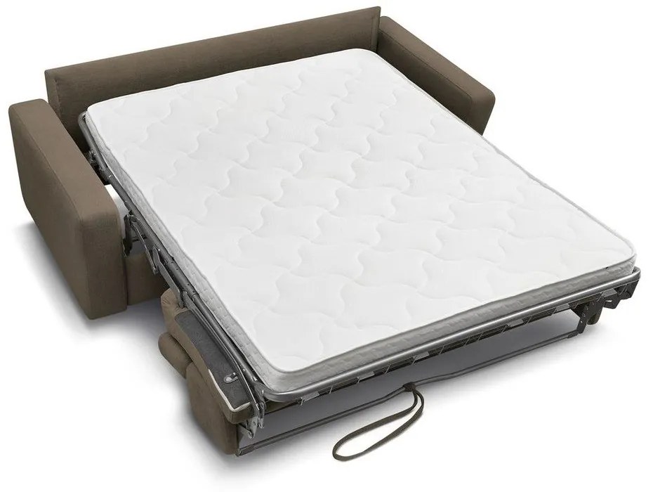 Кафяв разтегателен диван 215 cm Monaco – Bobochic Paris