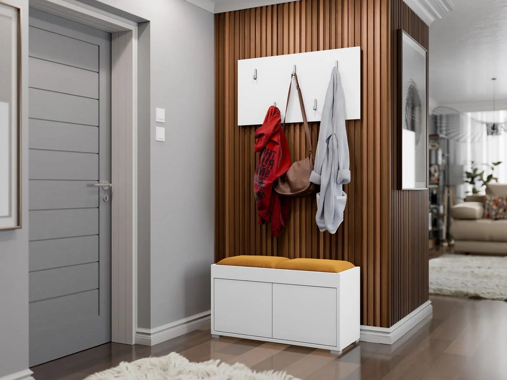 Мебели за антре Gesita-Leuko-Portokali