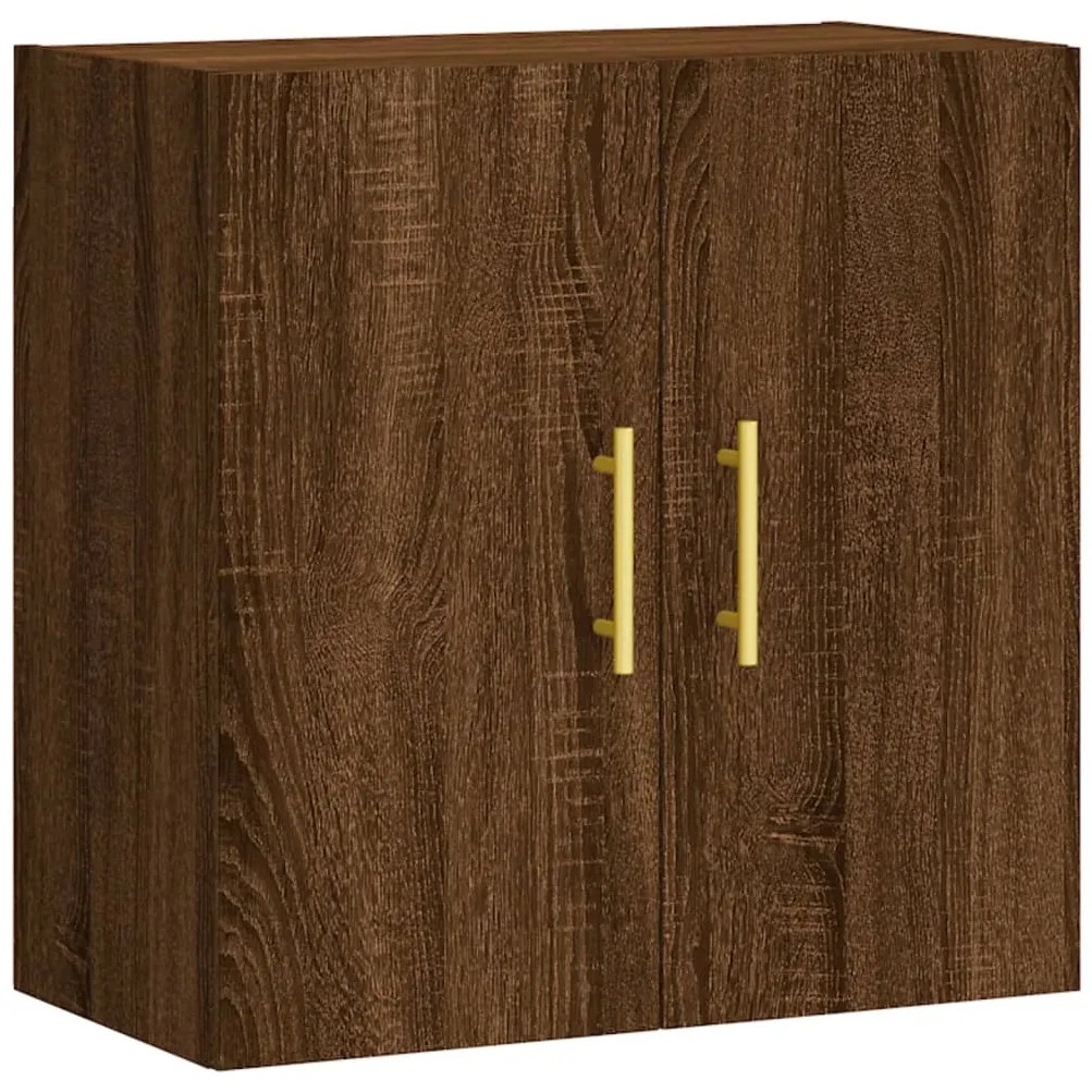 829955 vidaXL Стенен шкаф, кафяв дъб, 60x31x60 см, инженерно дърво