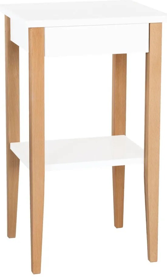 Бяла масичка за кафе Entlik - Ragaba