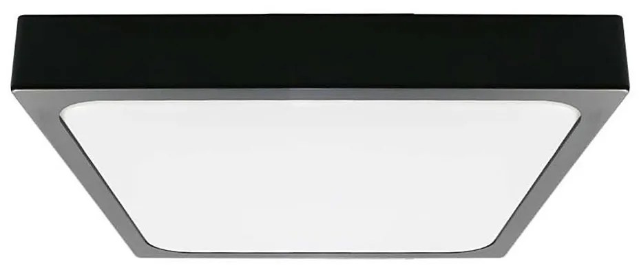 LED Плафон за баня LED/30W/230V 4000K IP44 42x42 см черен