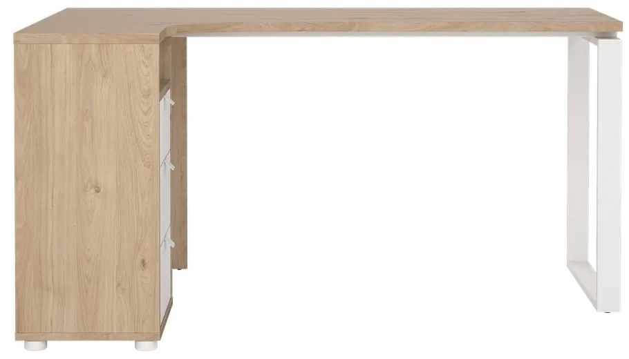 Работна маса с дъбов плот 100x150 cm Sign - Tvilum