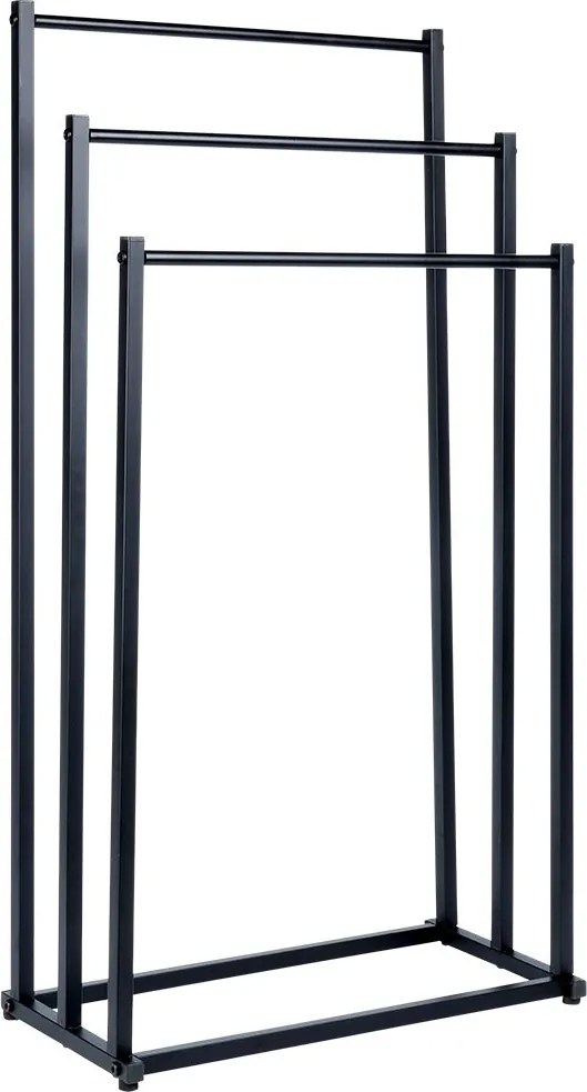 Метална стойка за хавлии за баня на 3 нива