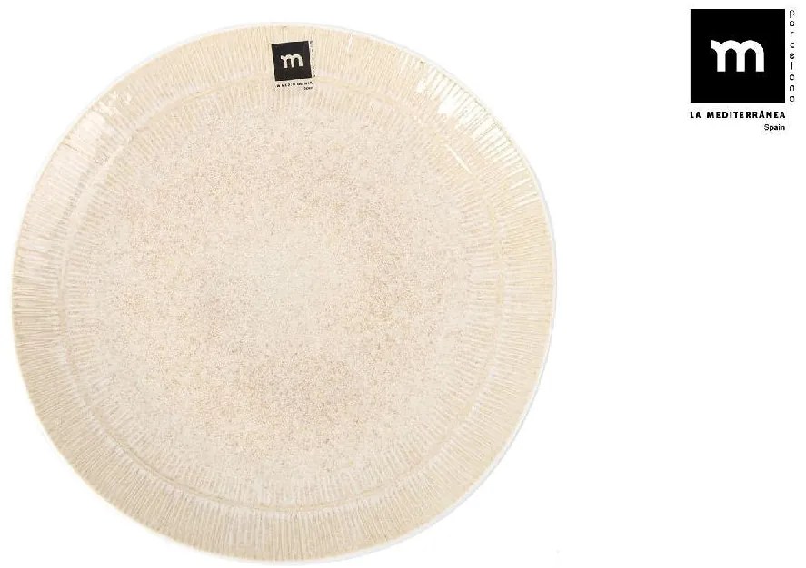 Основна чиния LA MEDITERRANEA Calobra Cream , 26 cm, порцелан