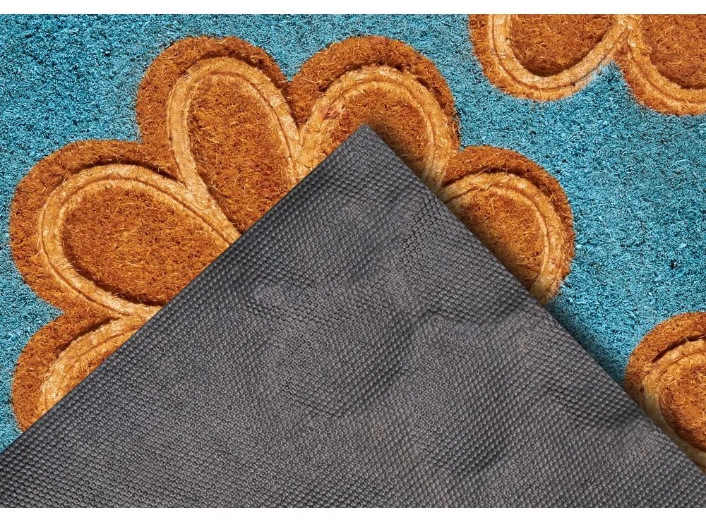 Изтривалка от кокосови влакна 45x75 cm Flowers - Hanse Home